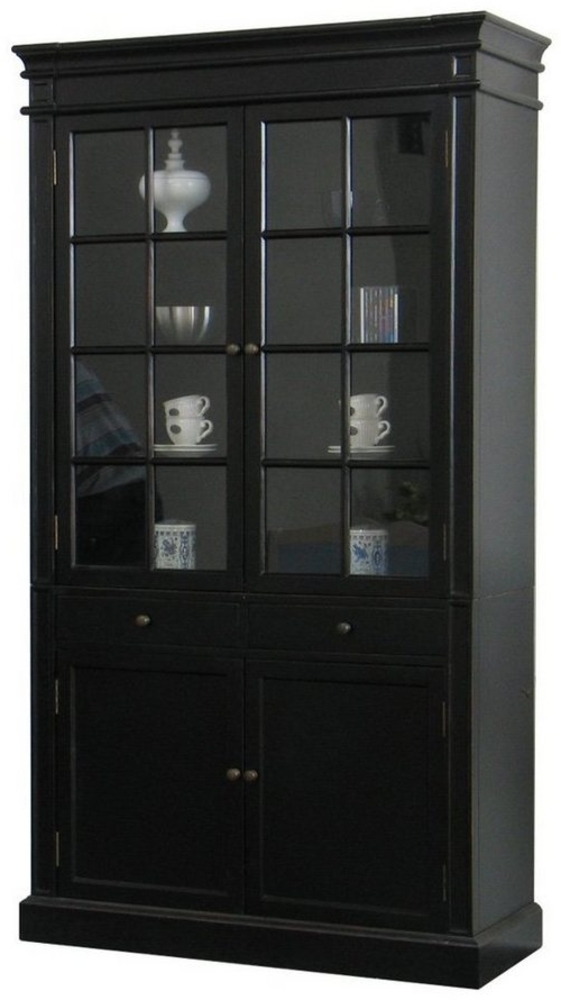 ebuy24 Vitrine Amaretta Vitrinenschrank 2-türig Breite 110 cm, Hö Bild 1