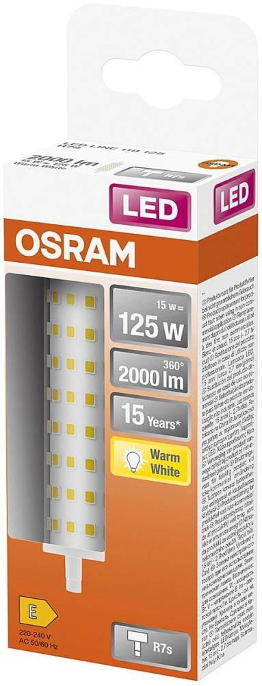 Osram LED-Lampe LINE 15W/827 (125W) long R7s Bild 1