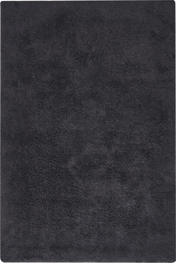 Badematte GOELA Schwarz 60 x 90 cm Baumwolle Bild 1