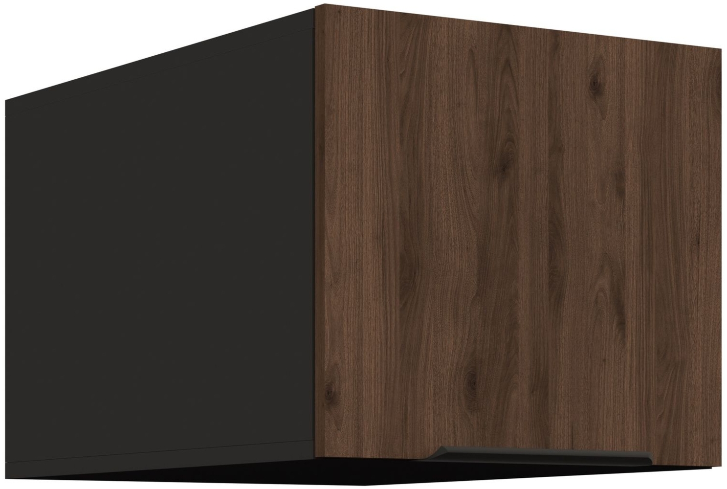 Aufsatzschrank Hochschrank 40 cm Küche MONZA Okapi Nußbaum Küchenzeile Bild 1