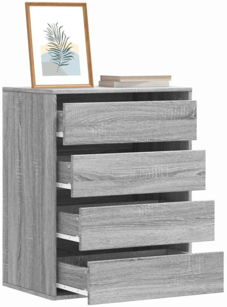 vidaXL Kommode Grau Sonoma 60x41x76 cm Holzwerkstoff 852875 Bild 1