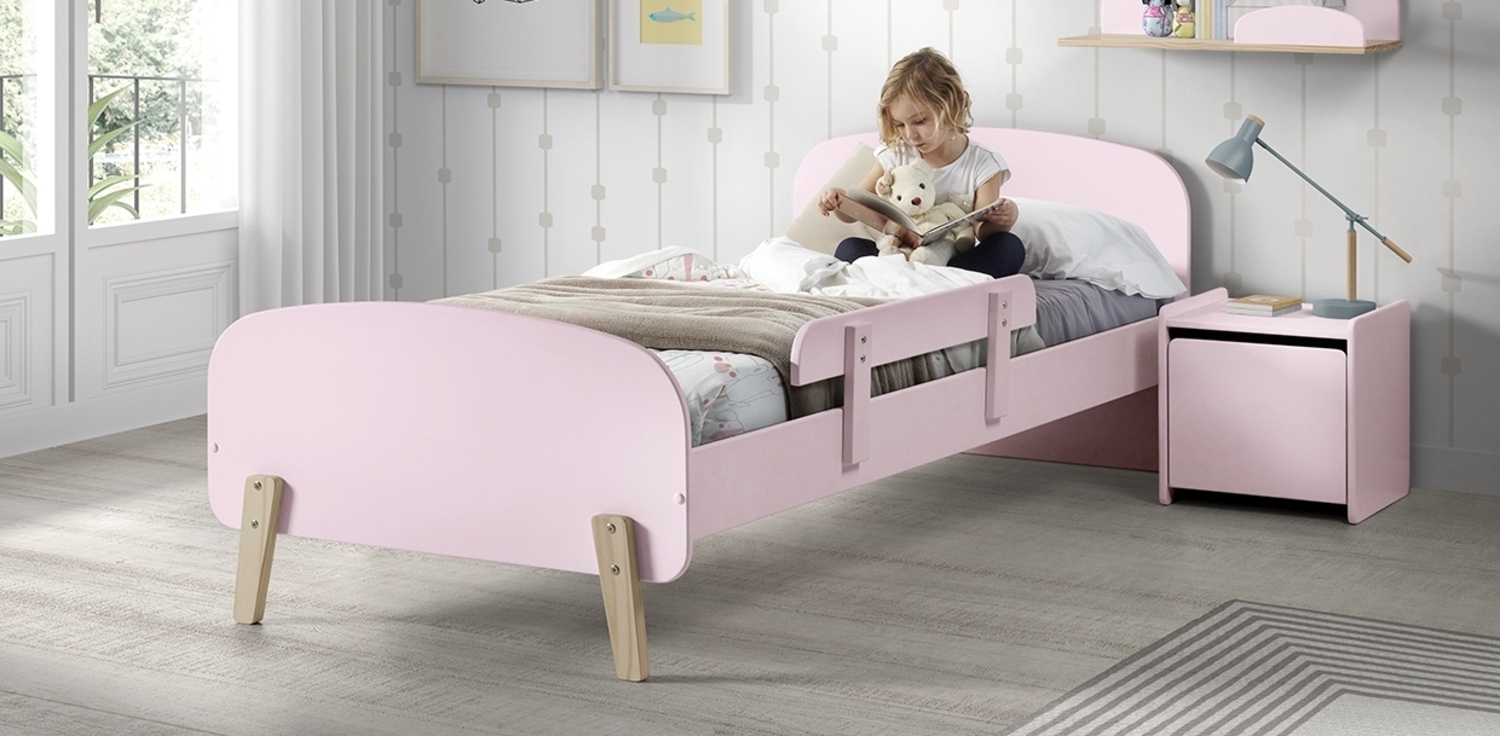 Kiddy Set für das Schlafzimmer von Ihren Kinder in Rosa Bild 1