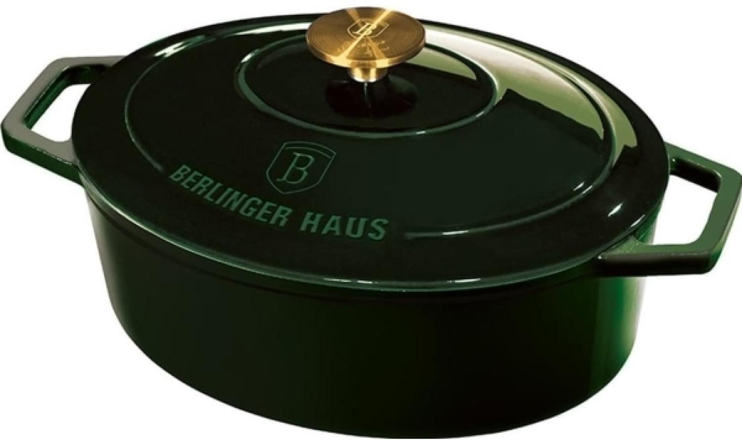 Berlinger Haus Berlinger Haus Bräter aus emailliertem Gusseisen, 5,56 l, 32 x 23 x 12 cm Strong Mold BH6520 Bild 1