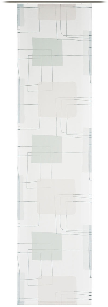 Flächenvorhang CARTOON salbei (BH 60x245 cm) Bild 1