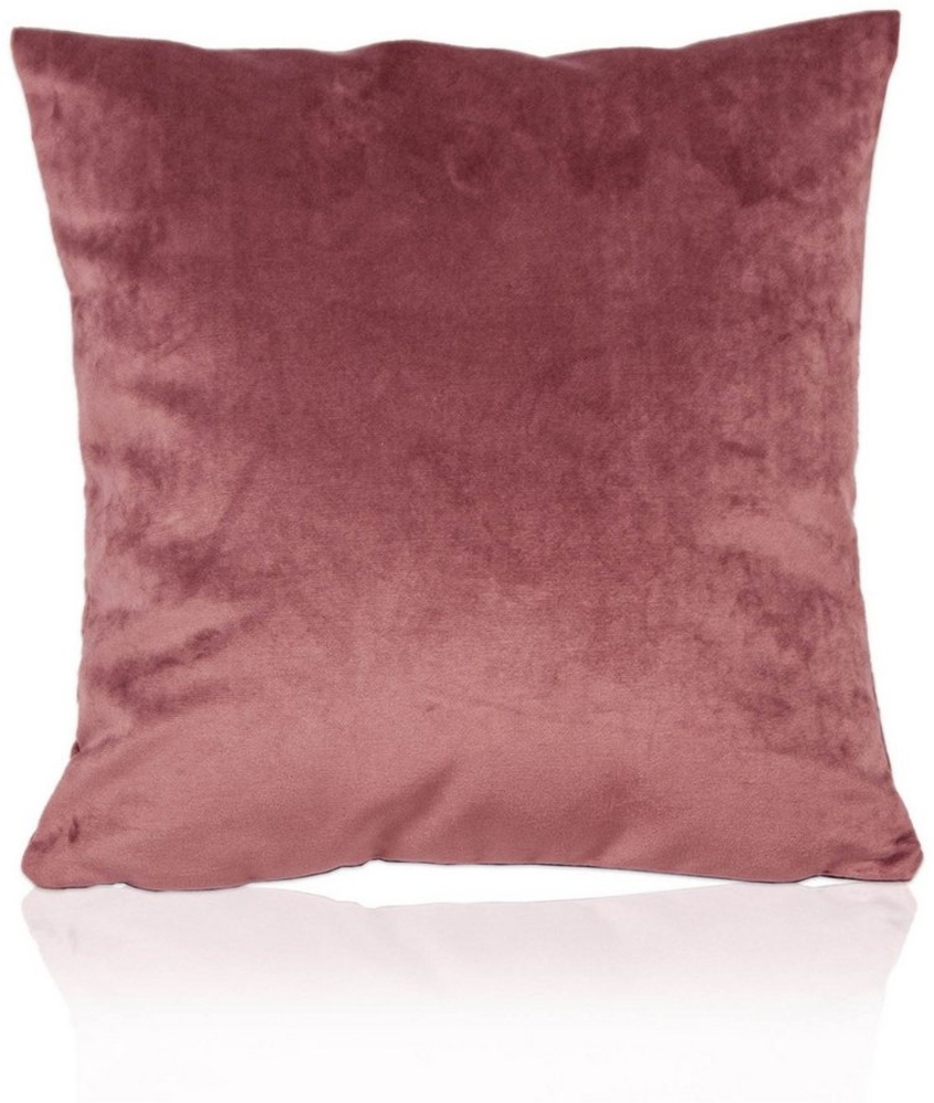 Lycce Dekokissen Kissenbezüge FUNDA Retro Samt Kissenbezug Kissenhülle rosé Bild 1