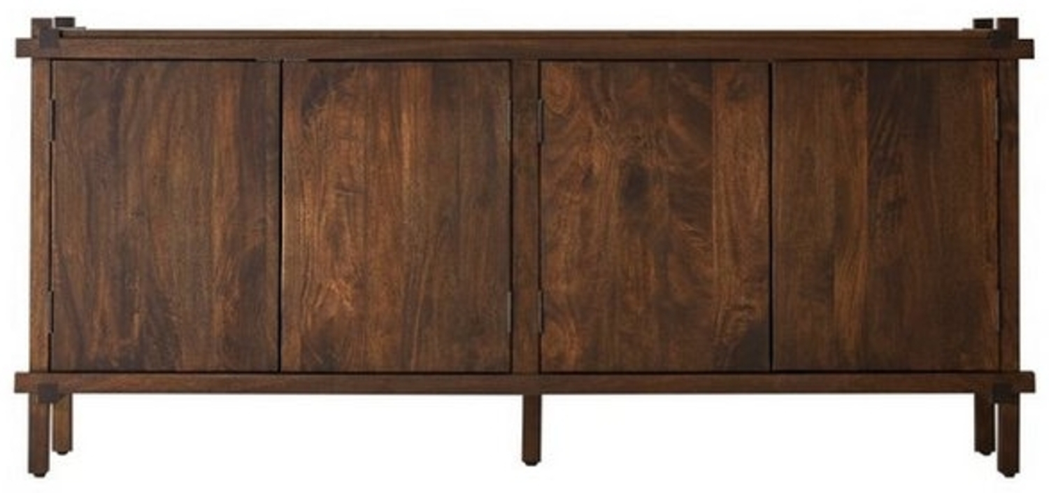 Tikamoon Sideboard Arko Sideboard aus massivem Mangoholz 190 cm Bild 1