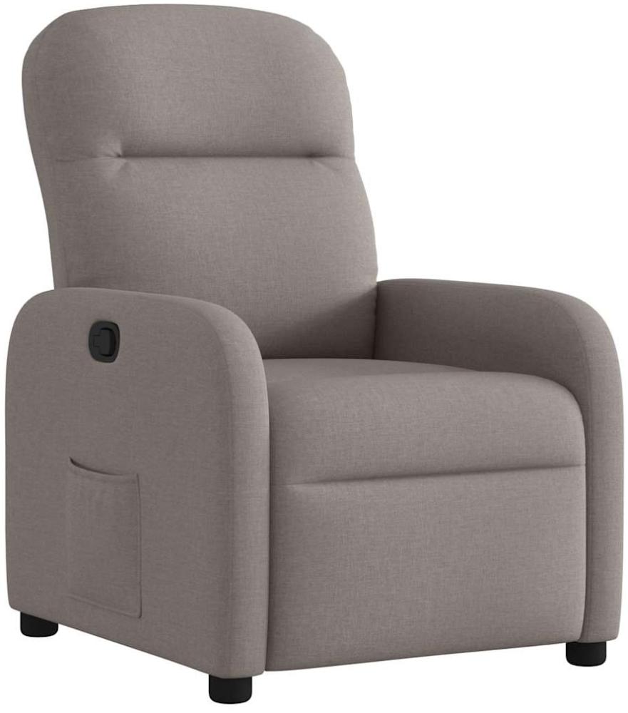 vidaXL Relaxsessel Taupe Stoff 4015529 Bild 1