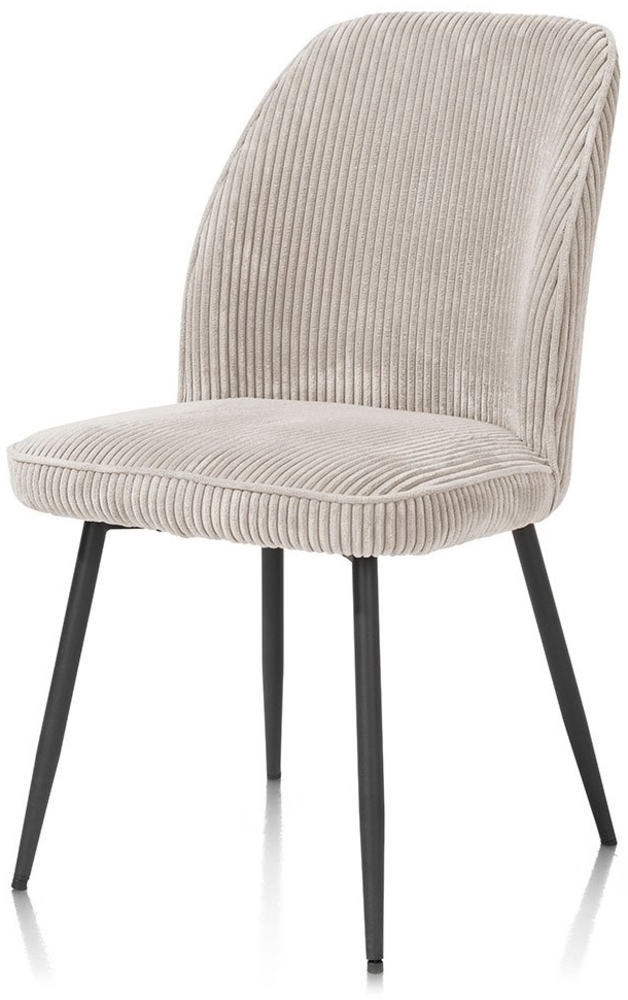 2er Set LEONIDAS Esszimmerstuhl grau Bild 1