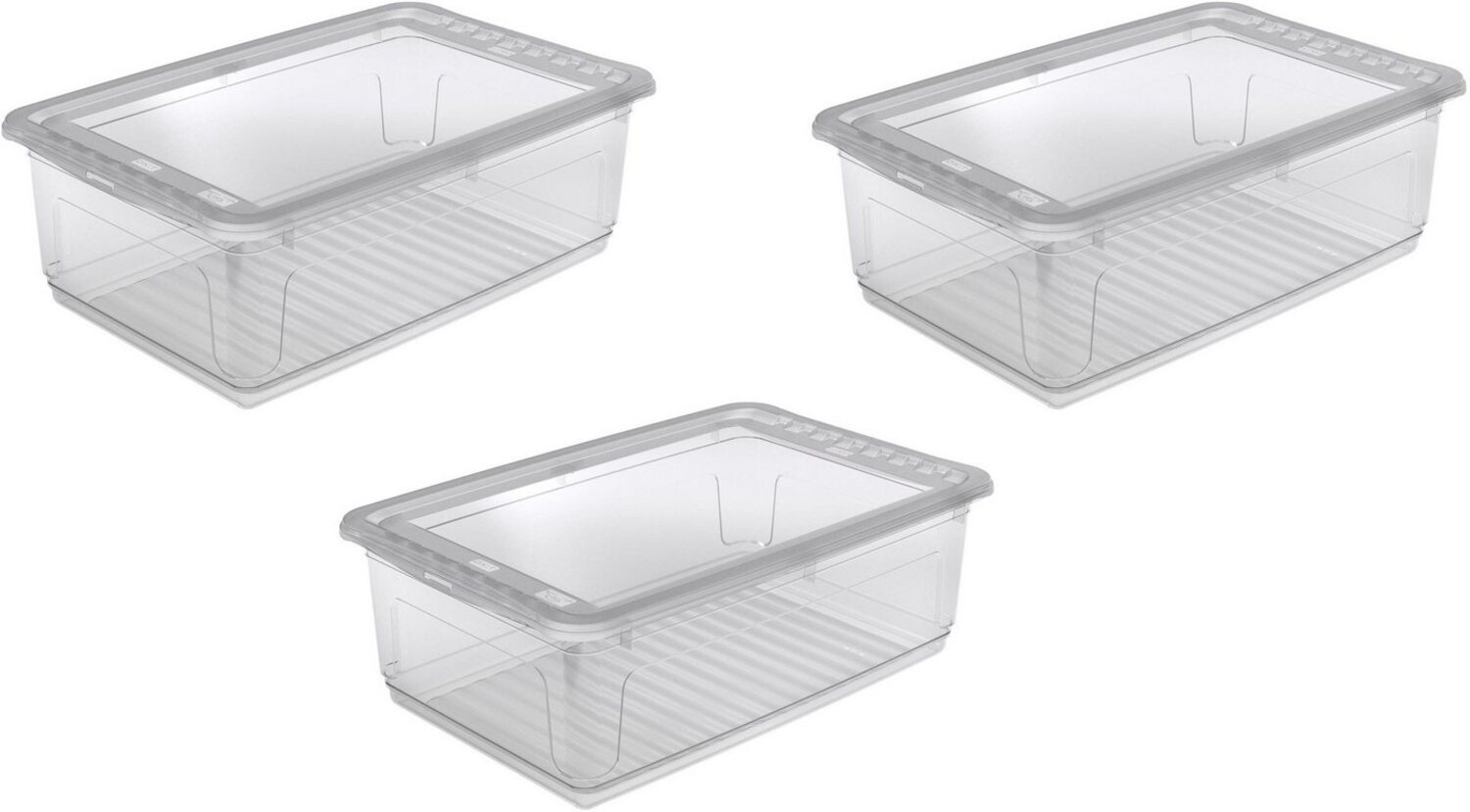 keeeper Aufbewahrungsbox bea (Set, 3 St), 3 x 30 L, mit Air-Control-System Bild 1