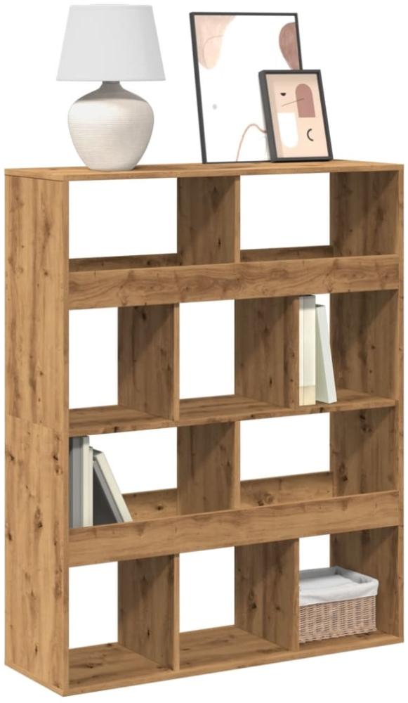 vidaXL Bücherregal Artisan-Eiche 100x33x125,5 cm Holzwerkstoff 3309365 Bild 1