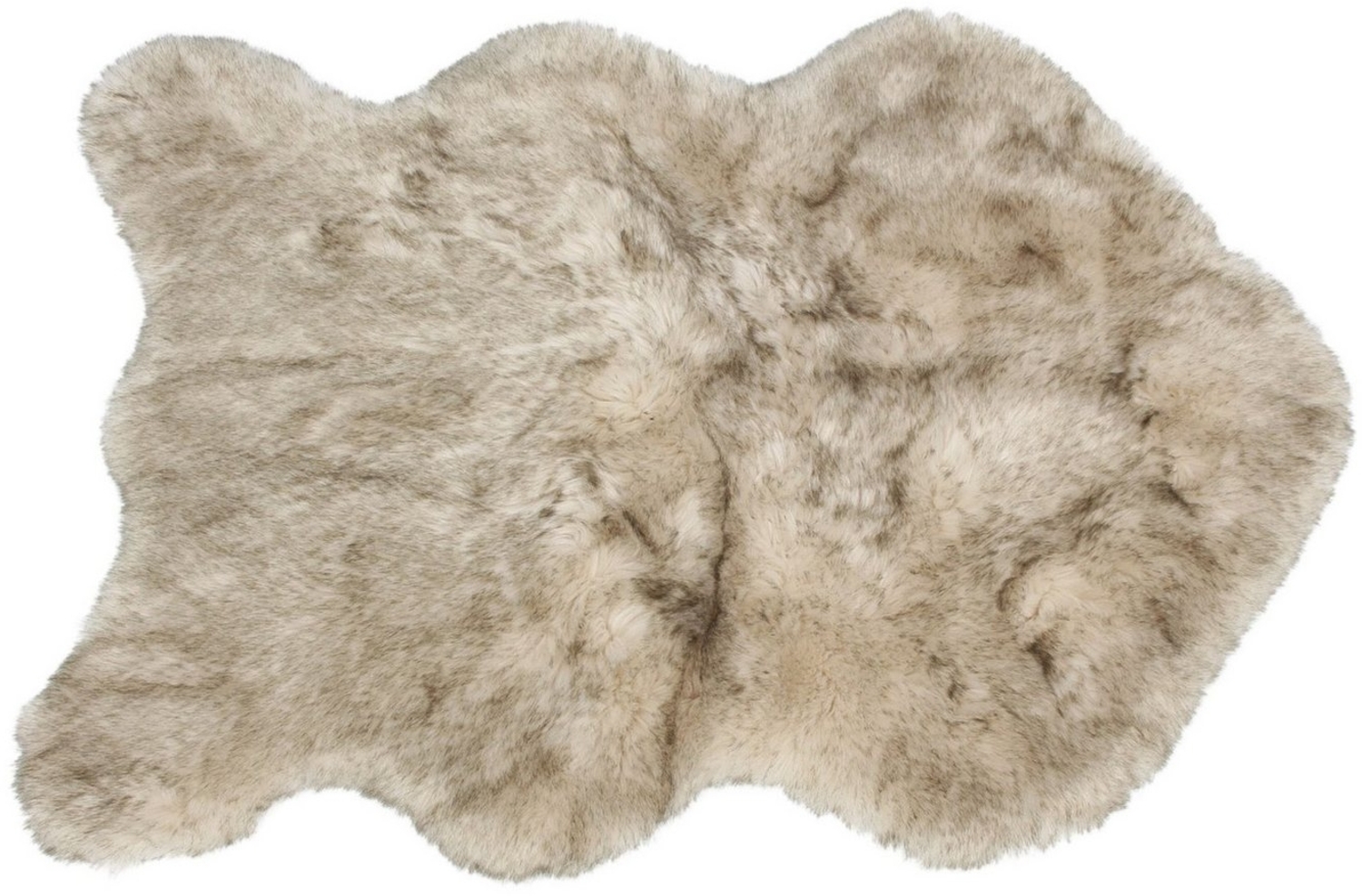Dekoleidenschaft Fellteppich aus Kunstfell in verschieden Farben und Größen, Dekofell, Sitzauflage, Bettvorleger, Läufer, Bodenteppich, Plüschteppich, Fellimitat, Fell Bild 1