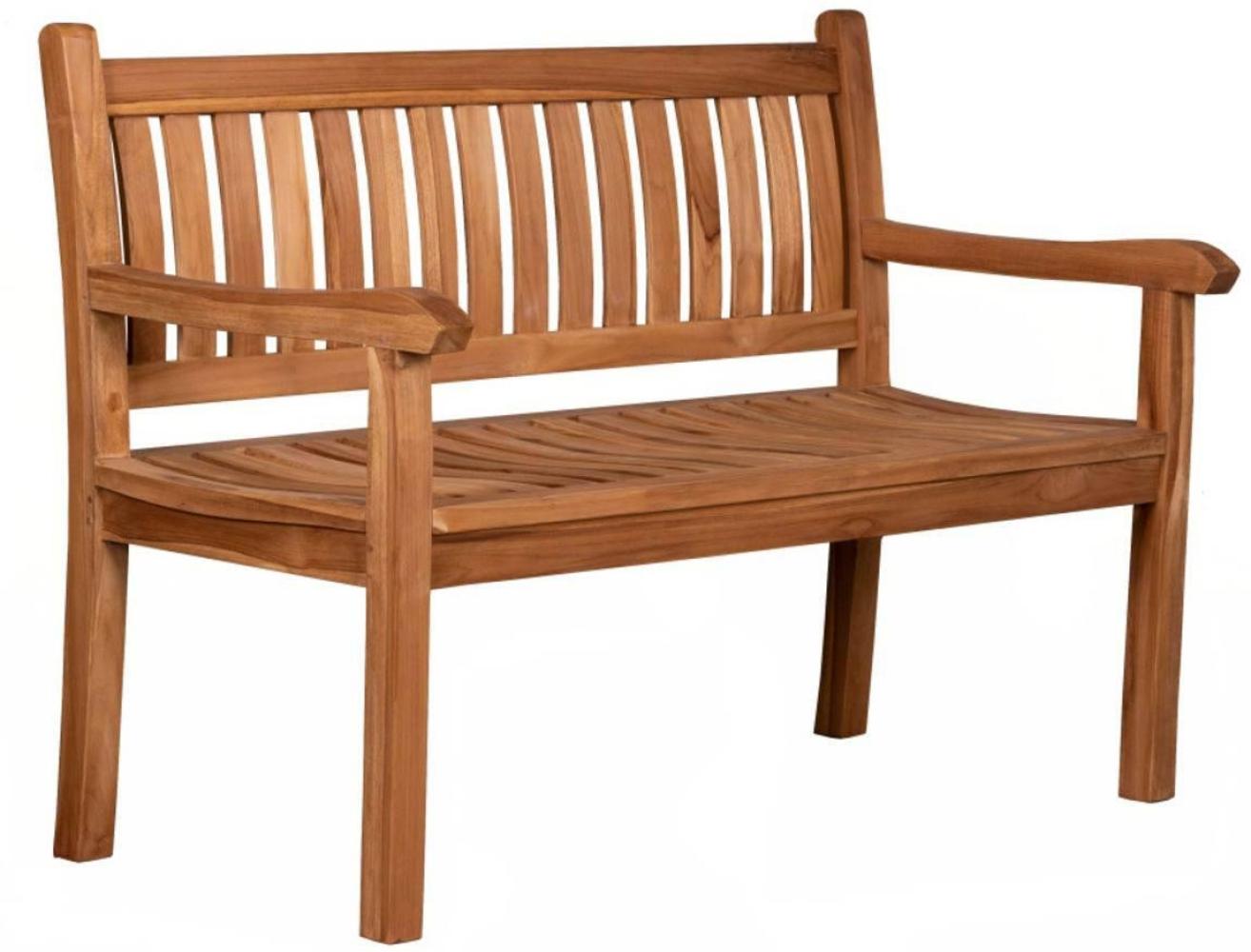 YOURSOL by deVries Bank Florence, Sitzbreite 130 oder 150 cm, Teak natur, witterungsbeständig Bild 1