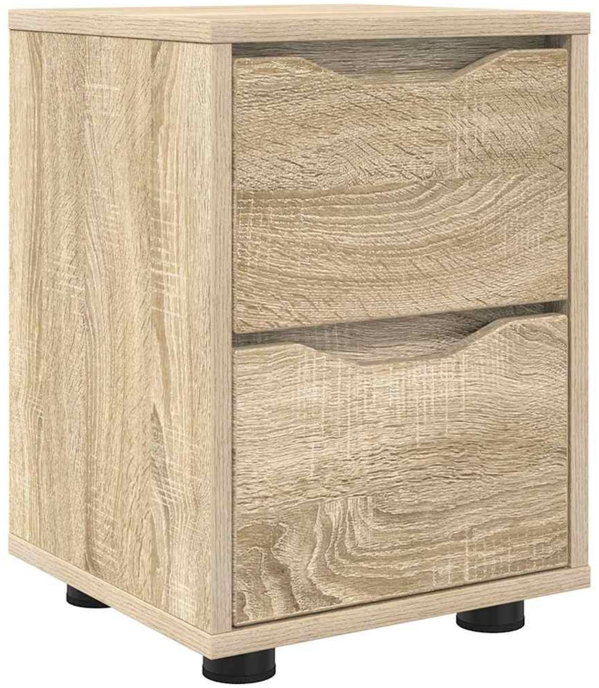 vidaXL Nachttisch Sonoma-Eiche 30,5 x 30 x 43 cm Holzwerkstoff 888801 Bild 1