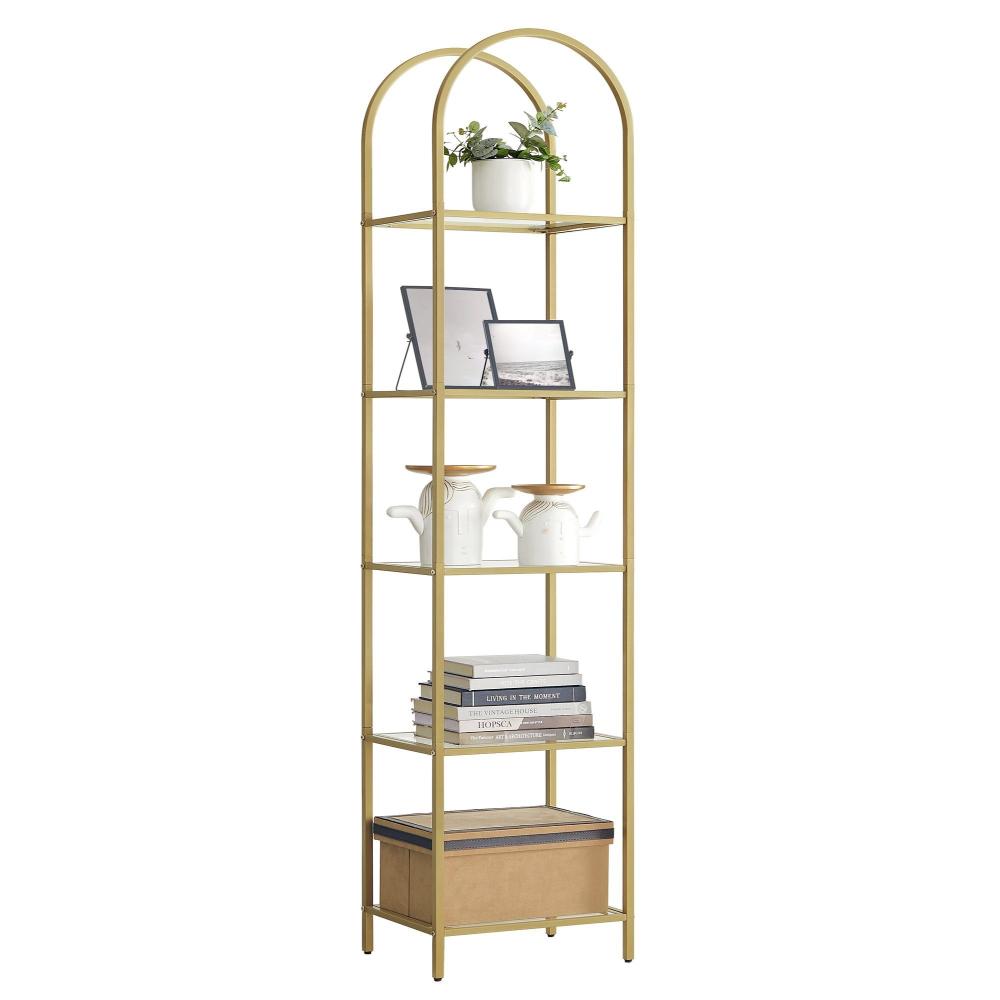 Vasagle Bücherregal Standregal, mit 5 Ebenen, Höhe 183,5cm Bild 1