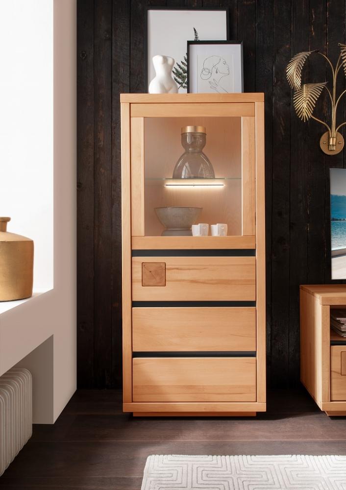 Highboard 65x148cm "Bergamo" Kernbuche geölt WZ-0159 Bild 1