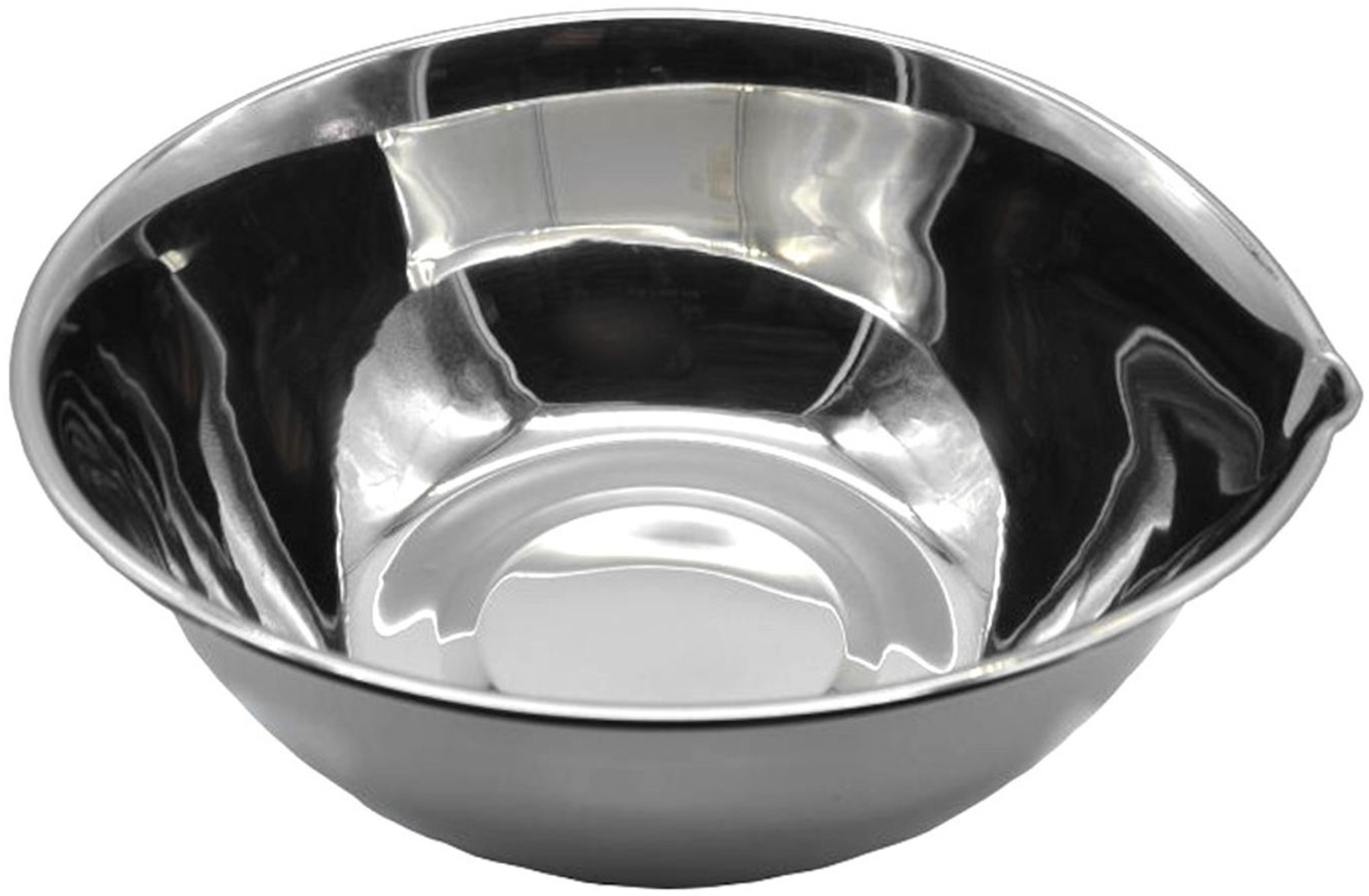 Edelstahl Schüssel 22cm Rührschüssel Salatschüssel Servierschüssel Schale Metall Bild 1