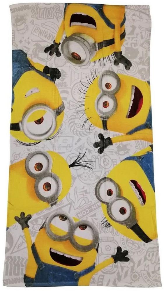 Minions Strandtücher Minions, Frottee (1-St), Motivtuch für Strand oder Zuhause Bild 1