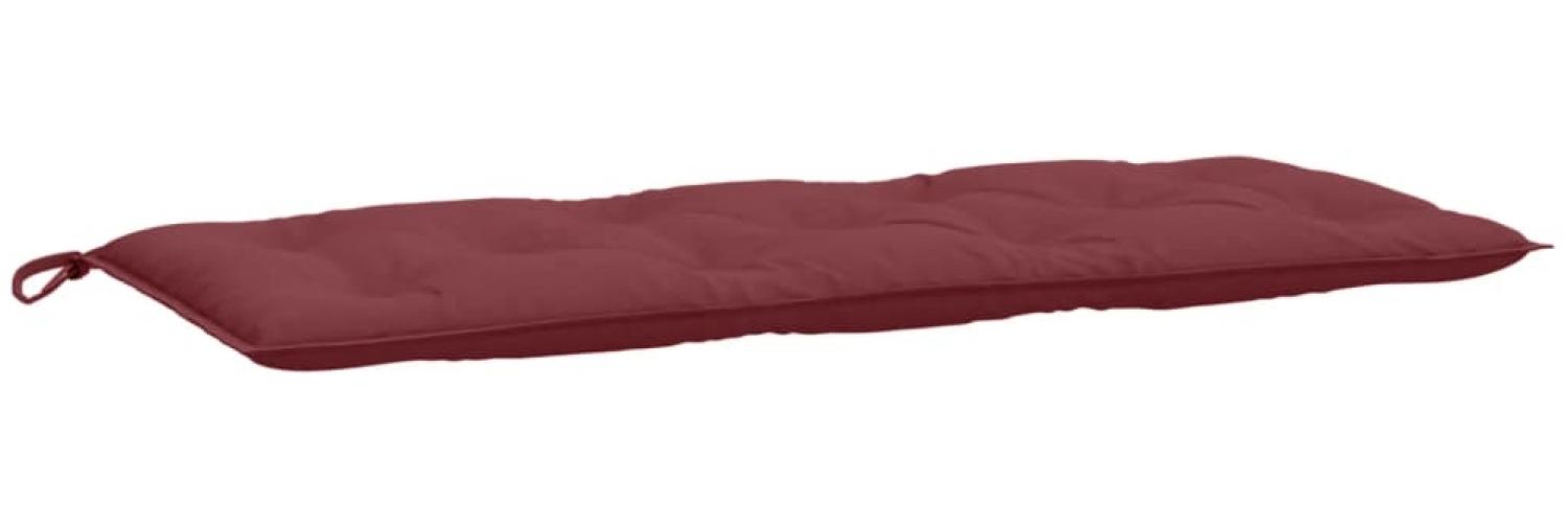 vidaXL Gartenbank-Auflage Melange Weinrot 120x50x7 cm Stoff 4002551 Bild 1