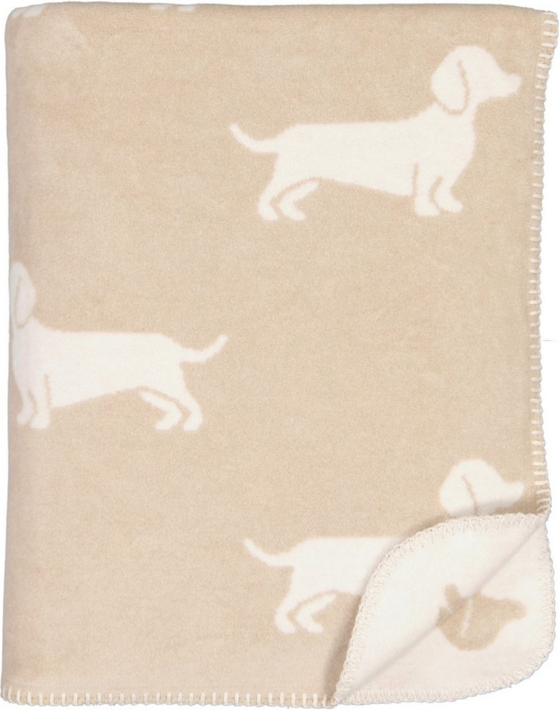 Wohndecke WE LOVE DOGS 62460, Cawö Bild 1