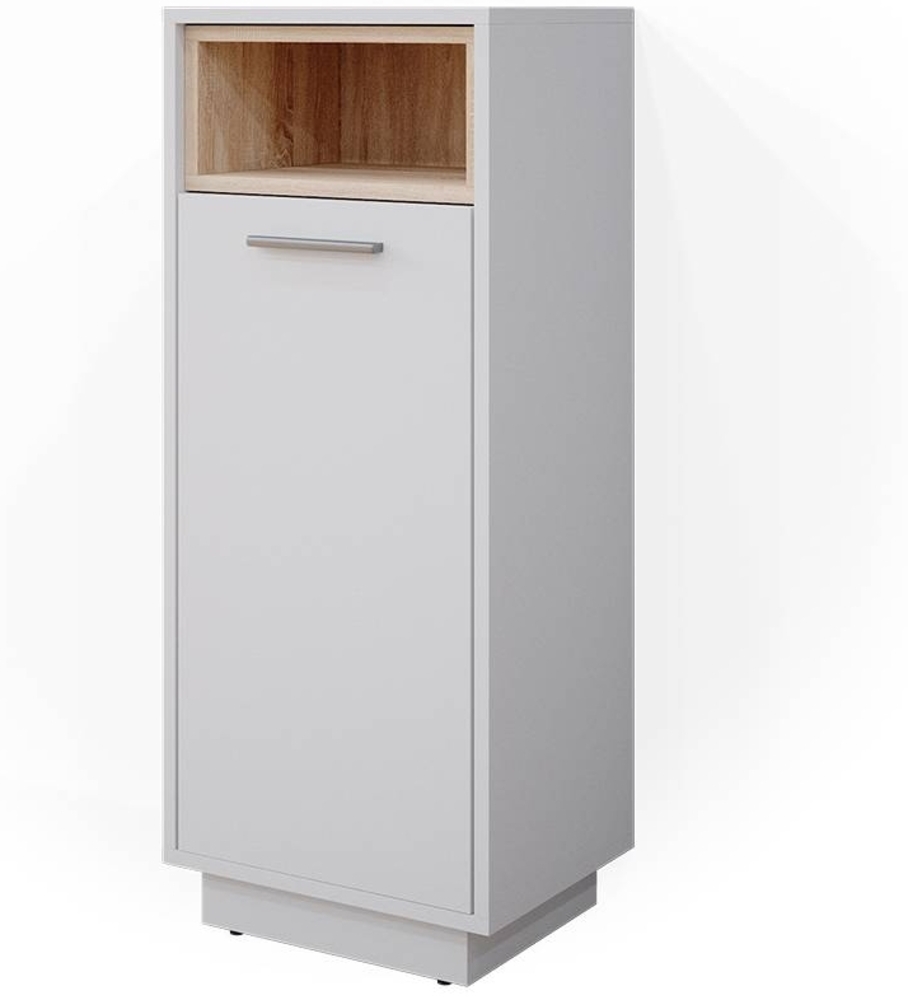 Vicco 'Beatrice' Midischrank, Spanplatte, 38 x 93 x 30 cm, Weiß Bild 1