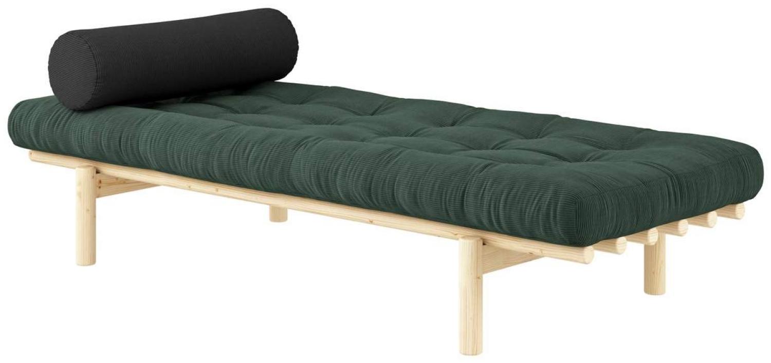 Karup Design Futonsofa Next Daybed Cord , Gestell Natur, Matratze Ivory Bild 1