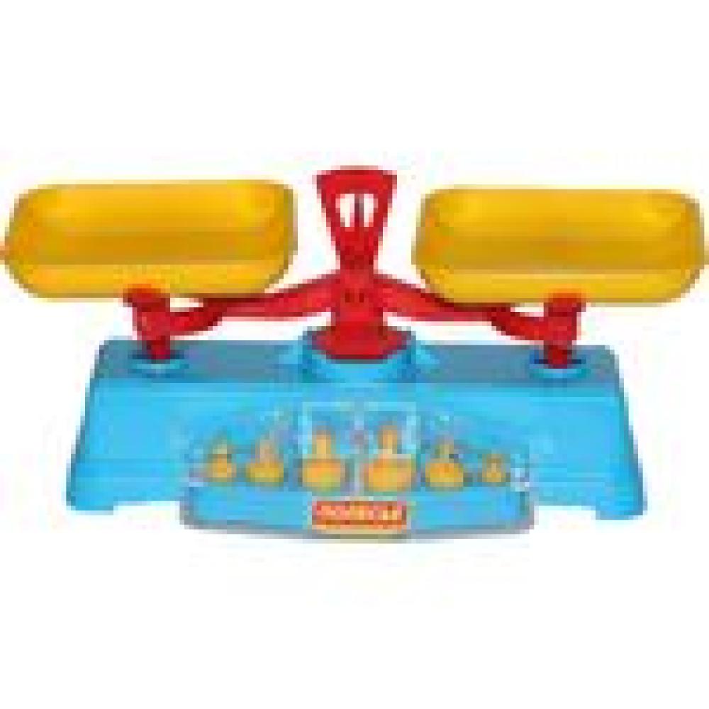 Polesie Kinder Spielzeug 53770 Waage, 28 x 11 x 11 cm, Gewichte, ab 3 Jahren bunt Bild 1