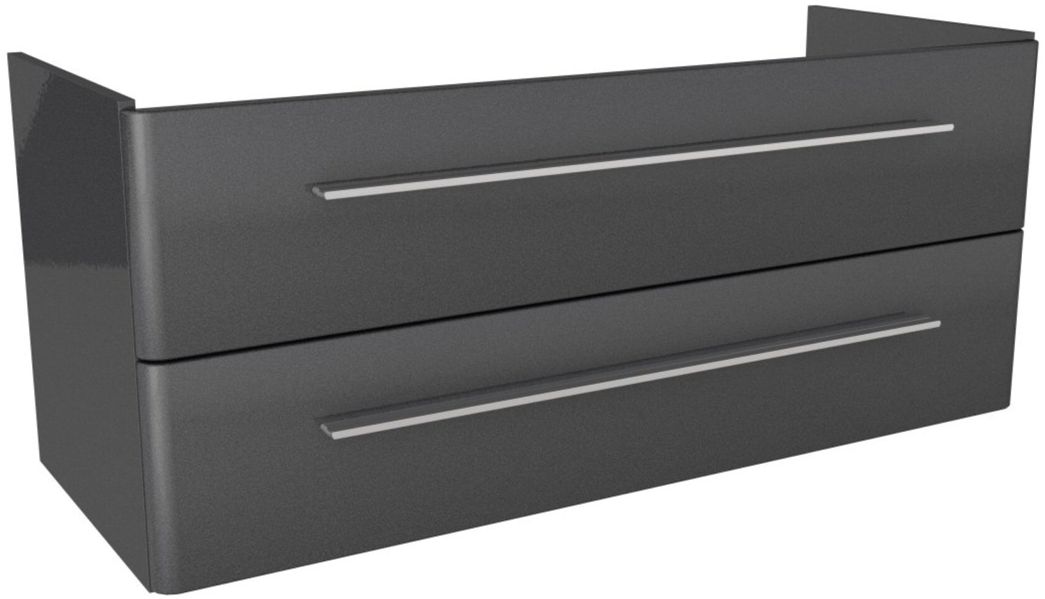 Lanzet K8 Waschtischunterschrank 116 cm Anthrazit Bild 1