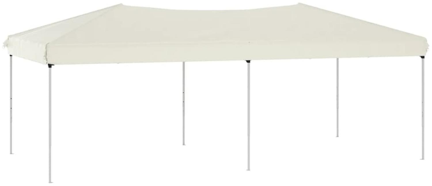 vidaXL Partyzelt Faltbar Creme 3x6 m 93536 Bild 1