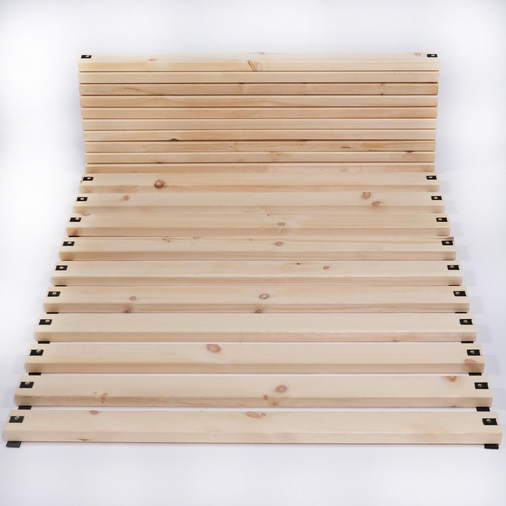 Zirbenrollrost " Zirben-Nora " Lattenrost metallfrei 100 cm x 210 cm Bild 1