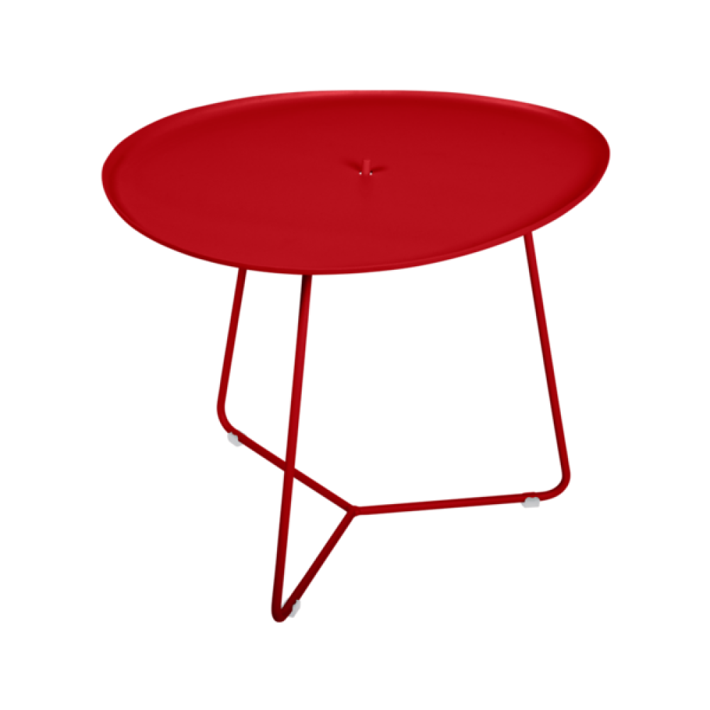 Cocotte Beistelltisch Mohnrot Bild 1