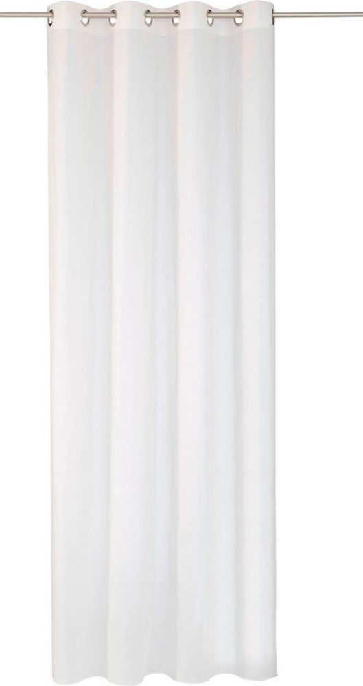 Wirth Gardine Audrey (1 St), Ösen, halbtransparent, Fertigstore mit Ösen (4 cm) nach Maß Bild 1