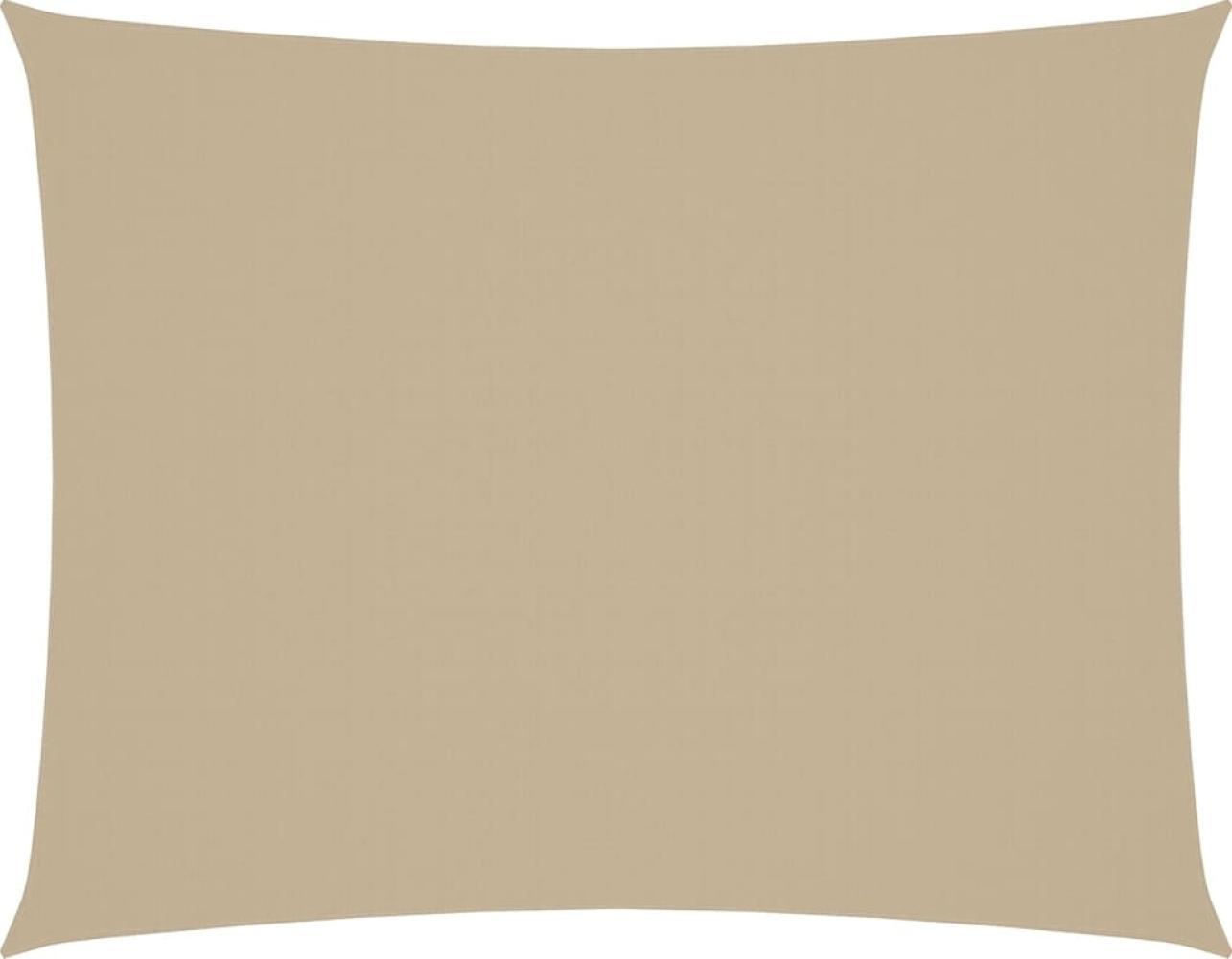 vidaXL Sonnensegel Oxford-Gewebe Rechteckig 2x3 m Beige 135145 Bild 1