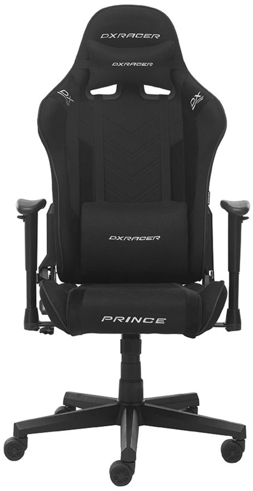 DX Racer Gamingstuhl Prince - Stoff Schwarz Bild 1