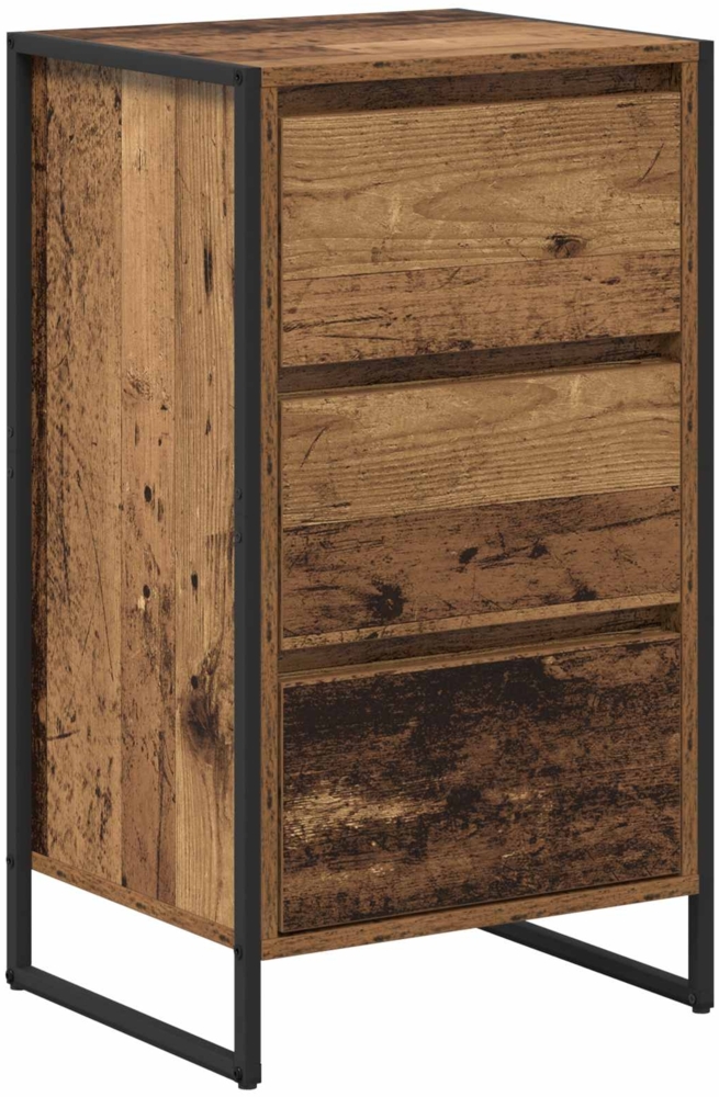 vidaXL Sideboard Altholz 42 x 36 x 75,5 cm Holzwerkstoff 886550 Bild 1