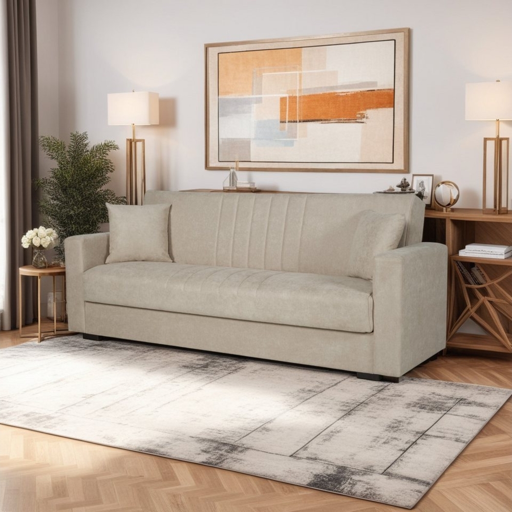 Pointhome Sofa 3-Sitzer Bettfunktion und Bettkasten Sofas für Wohnzimmer Bild 1