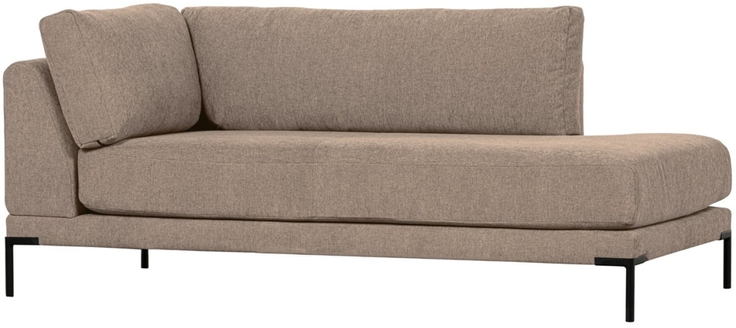 Modulsofa Couple Lounge-Element Rechts, Mud Bild 1