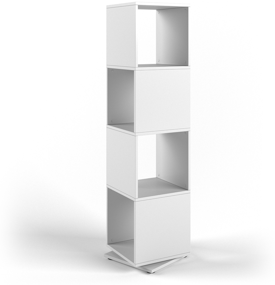 Vicco Drehregal Weiß 35.2 x 144.2 cm Bild 1