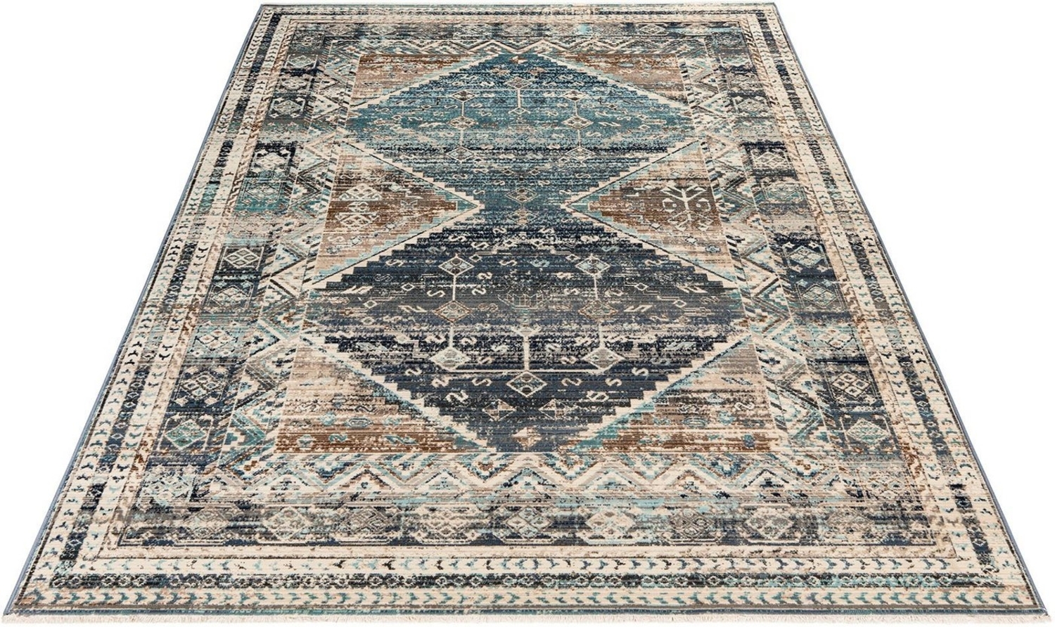 interliving Teppich My Inca 360 ocean, 120x170 cm Bild 1