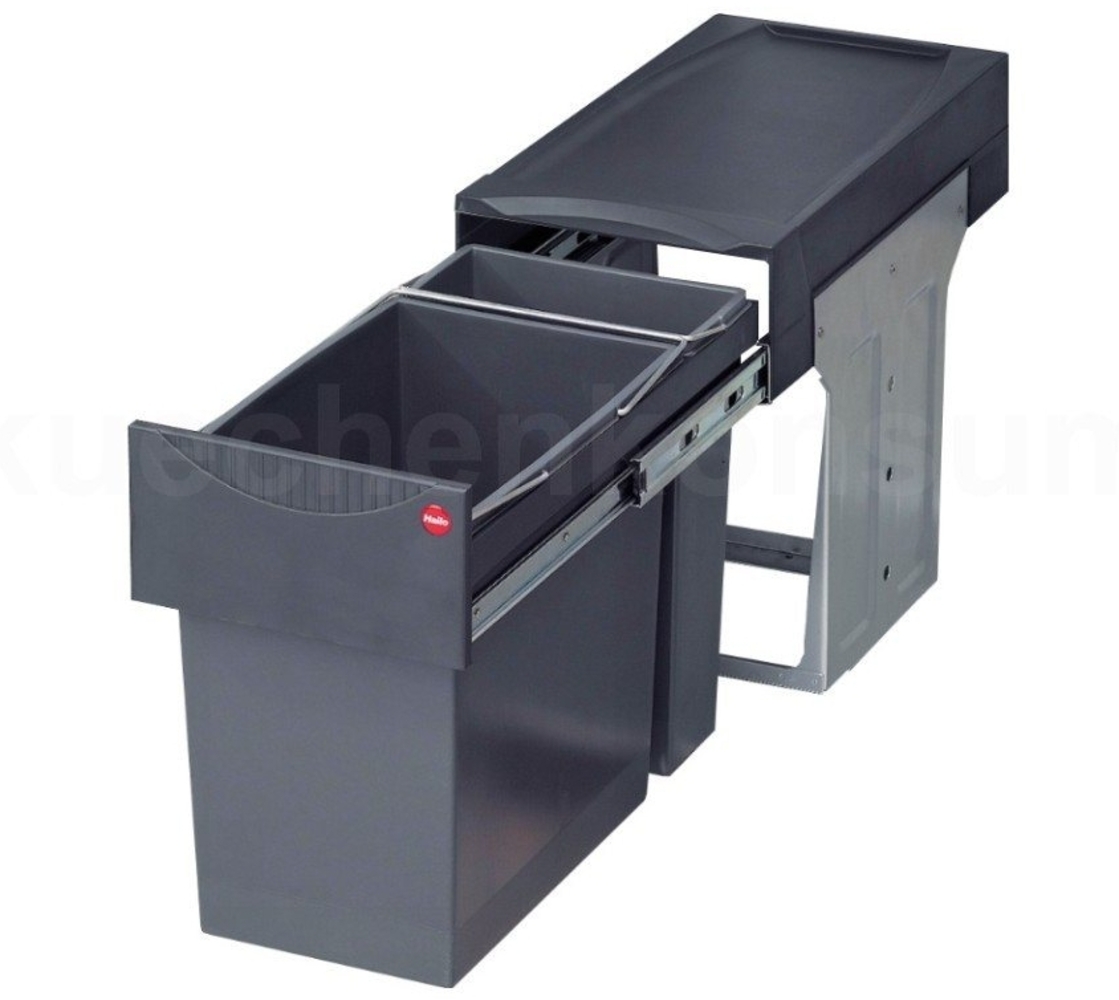HAILO 3666111 TANDEM Abfallsorter 31 (24+7) Liter ab 30 cm Schrankbreite / Abfalltrennsystem Bild 1