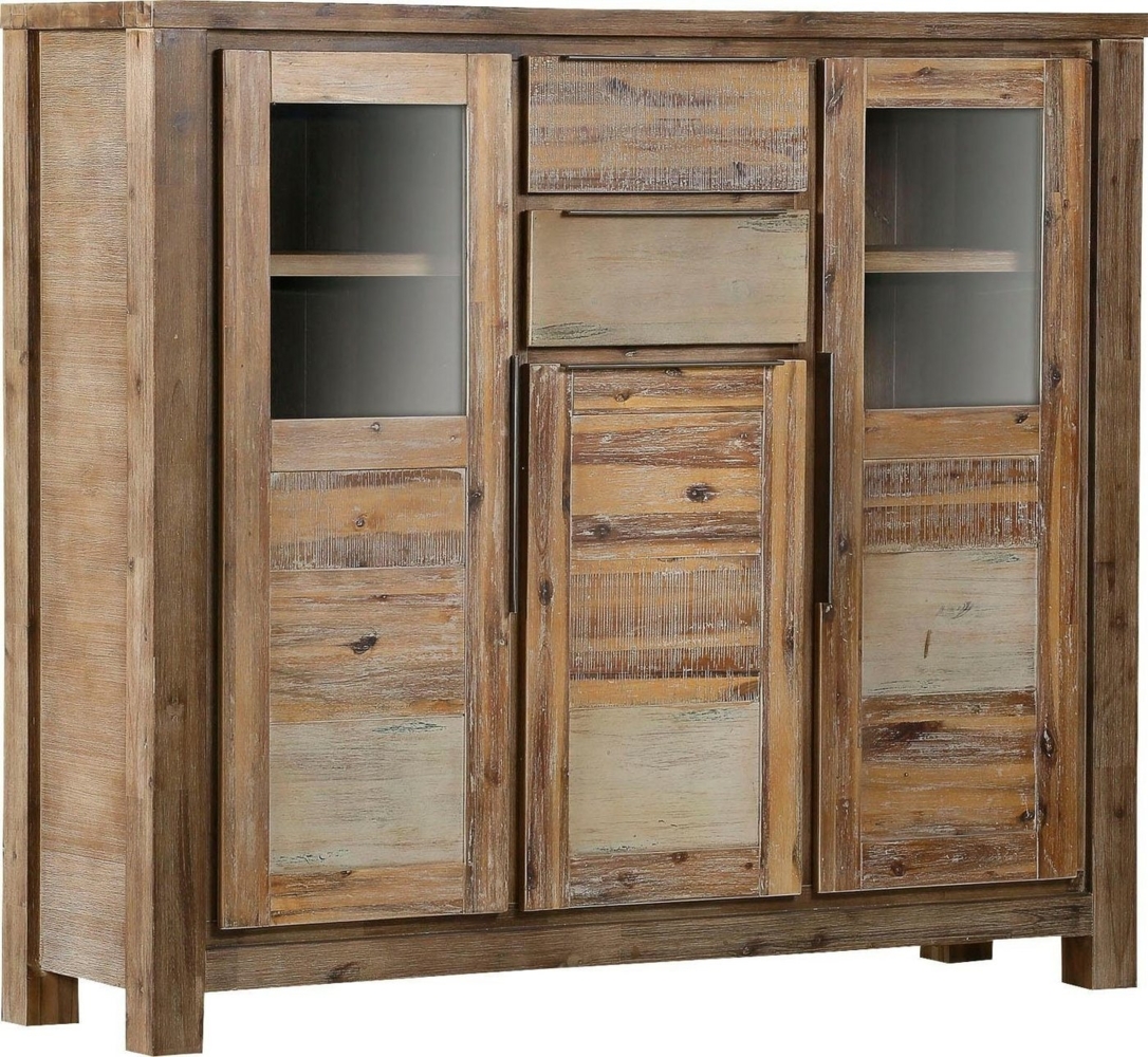 Gutmann Factory Highboard Tulsa, Vitrine, Höhe 140 cm Bild 1