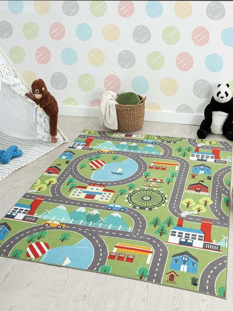 the carpet Teppich Happy Life, rechteckig, Höhe: 4 mm, Life Kinderzimmer Teppich Spielteppich pflegeleicht Bild 1