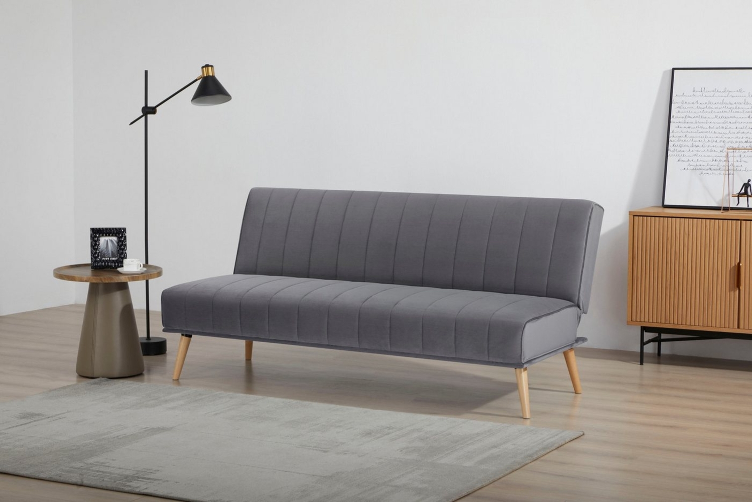 INOSIGN Schlafsofa LUMINARA Gästesofa, Bettsofa, Couch mit Schlaffunktion, Loungesofa, durch verstellbare Rückenlehne u. Bettfunktion, Webstoff-Bezug Bild 1