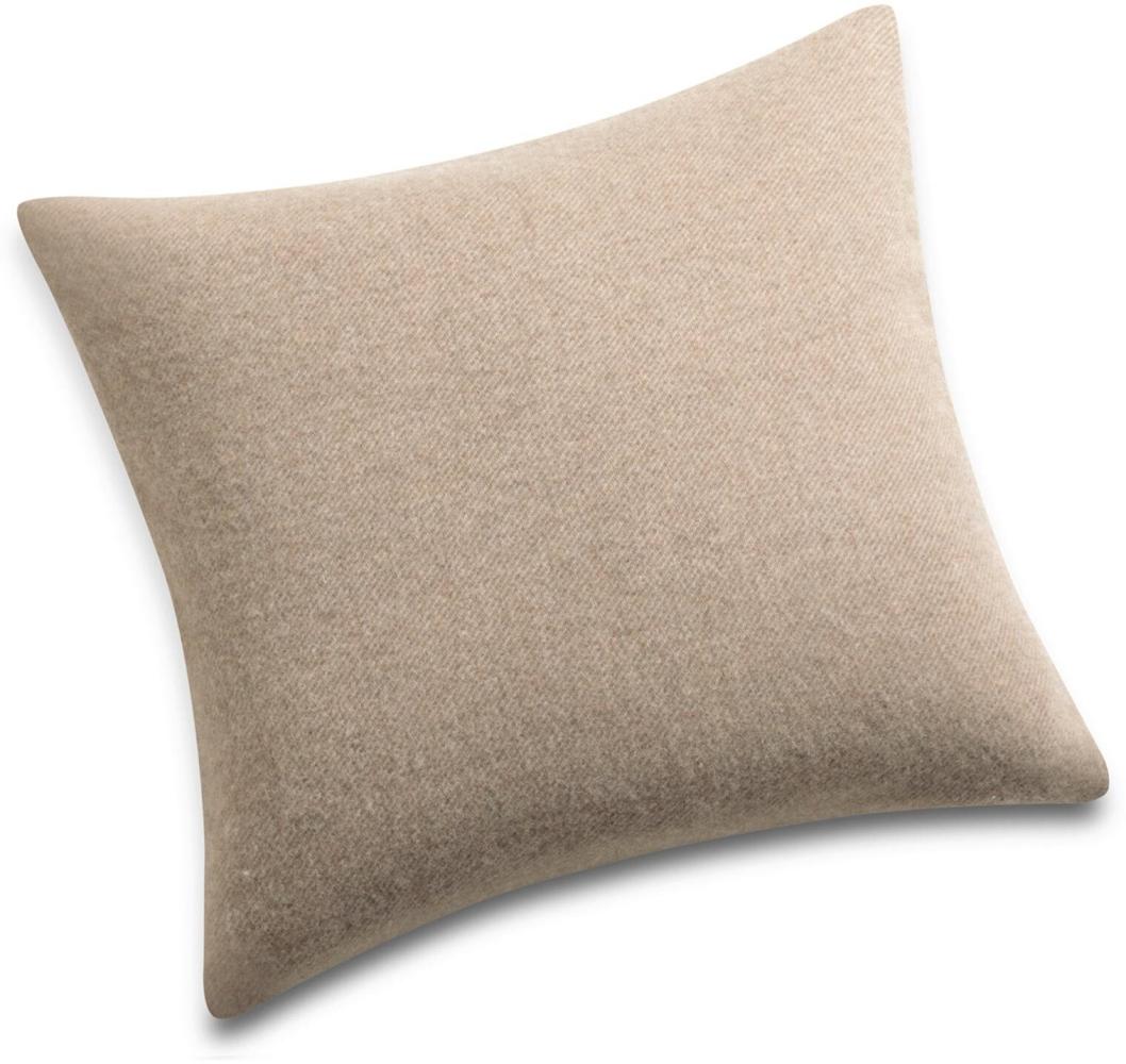 Biederlack Dekokissenhülle Cashmere Cushion | 40x40 cm | sand Bild 1