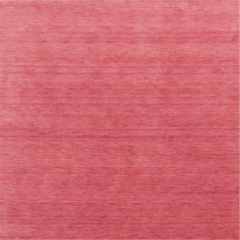 Morgenland Gabbeh Teppich - Softy - Uni - quadratisch - 200 x 200 - Rosa Bild 1