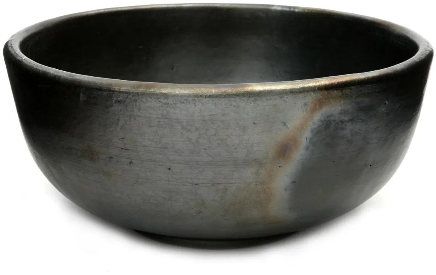 Die Gebrannte Schale - Schwarz - L - Schwarz - 20x20x9cm Bild 1