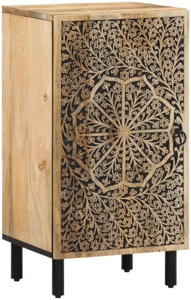 vidaXL Beistellschrank 40x33x75 cm Massivholz Mango 358236 Bild 1