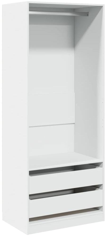 vidaXL Kleiderschrank Weiß 80x50x200 cm Holzwerkstoff 3307747 Bild 1