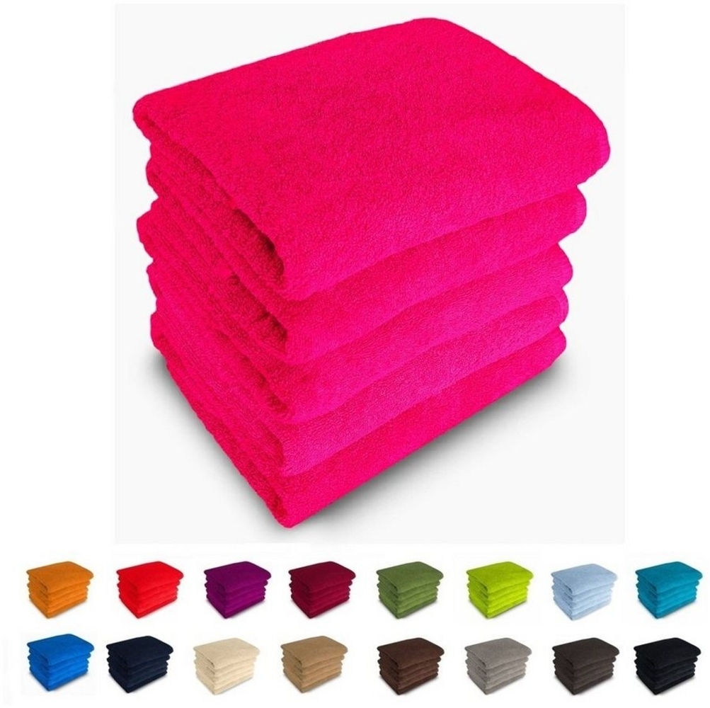 MatratzenL.A.B® Handtücher Rimini 500 g/m² Blauer Schwan®, Gästetuch 30x50 cm,Handtuch 50x100 cm,Duschtuch70x140 cm,Badematte Bild 1