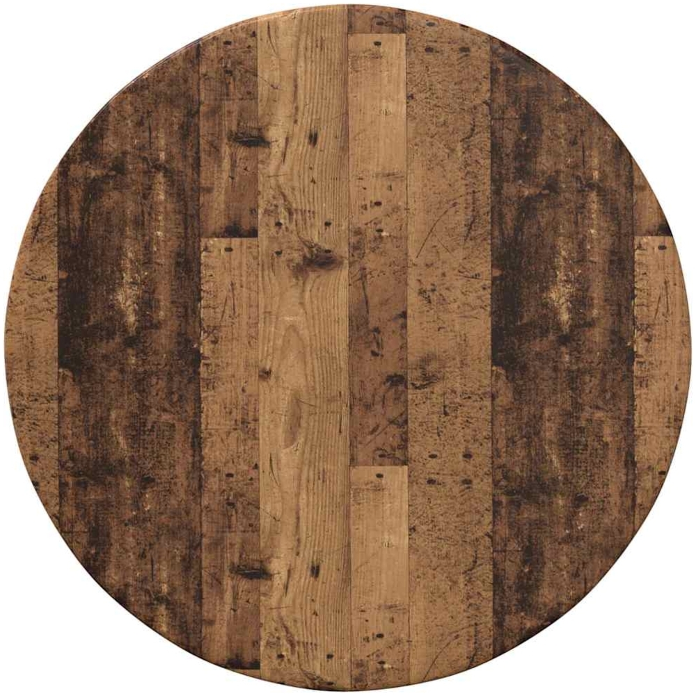 vidaXL Tischplatte Altholz 40 x 40 x 1,5 cm Holzwerkstoff 880389 Bild 1