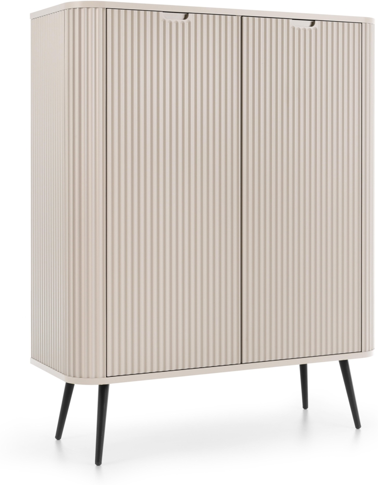 AX LIVING Highboard Schrank Salvia K103 103 cm Modern in Kaschmir Bild 1